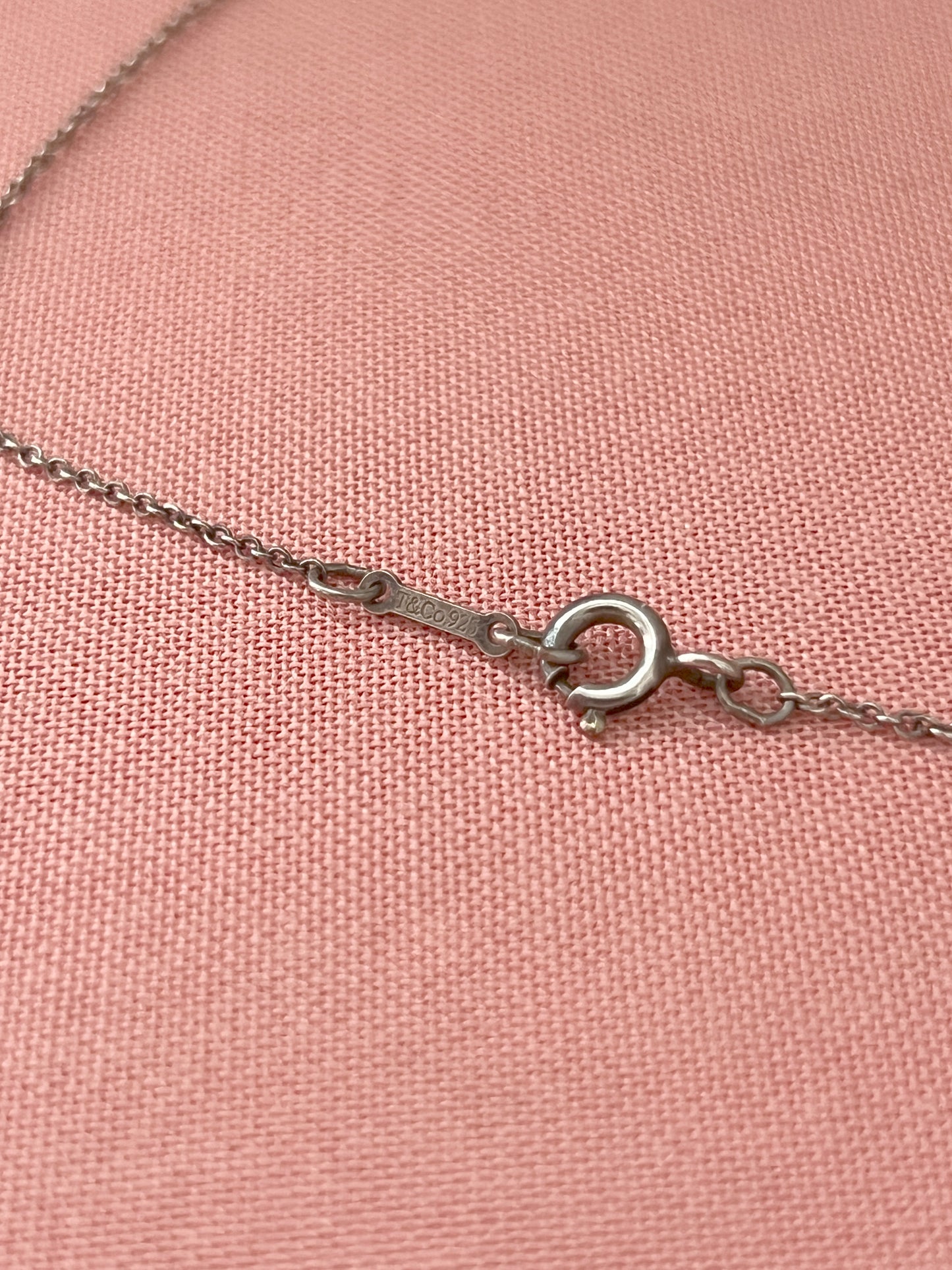 Tiffany & co. 925純銀十字架鍊墜 日本中古二手Vintage