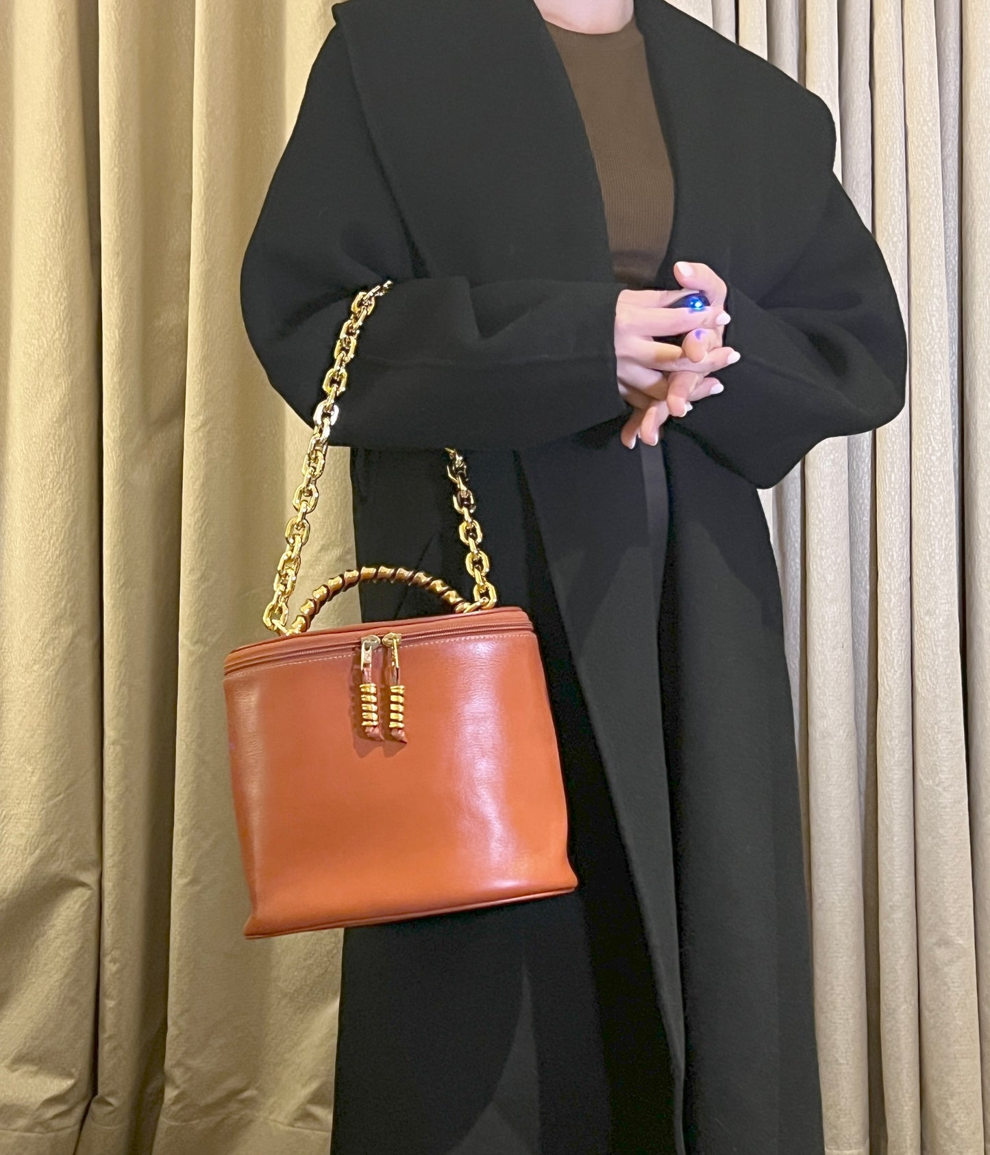 Loewe紅色橢圓蛇骨手提袋肩背包 送肩帶