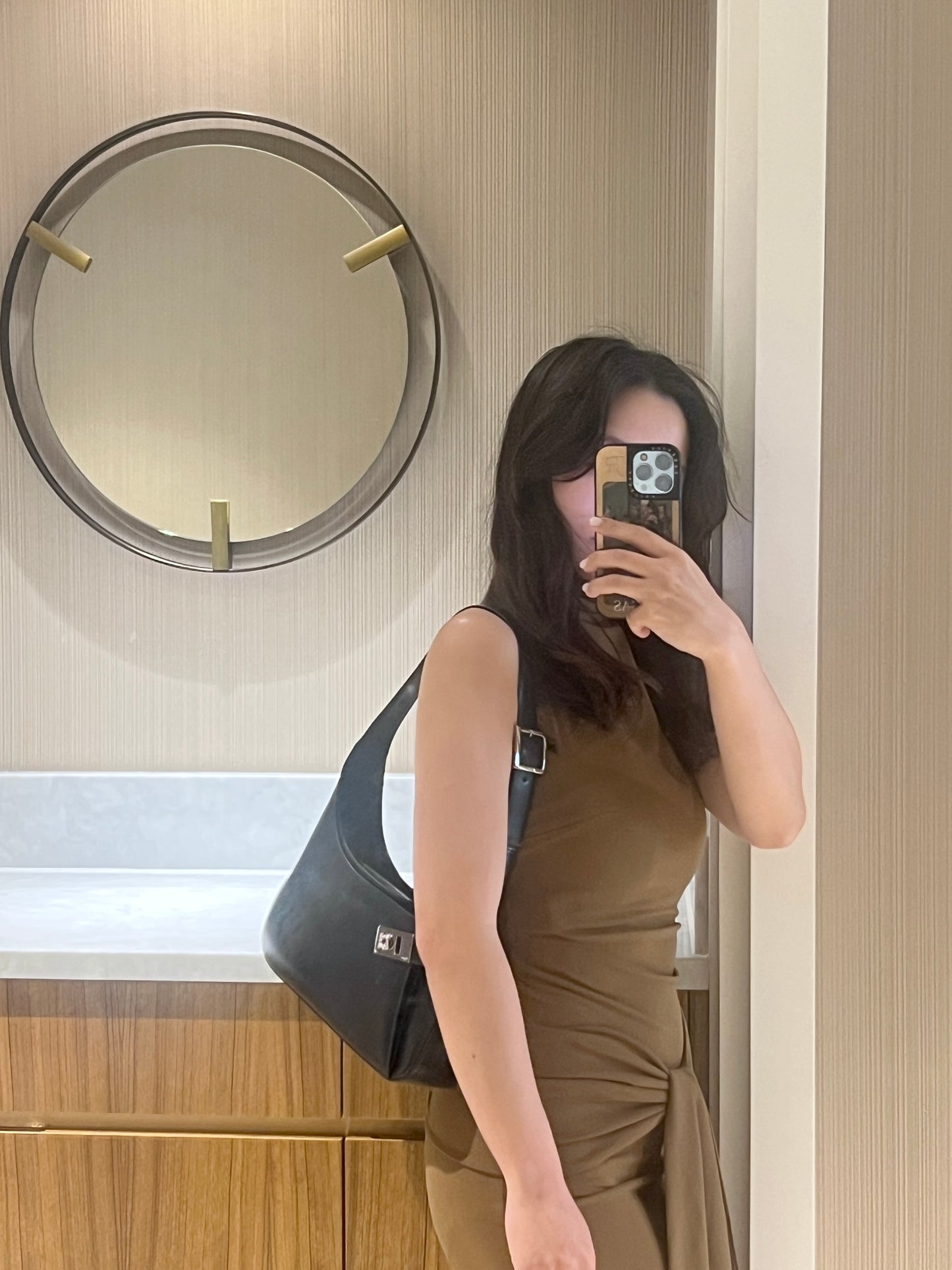 Ferragamo Gancini Buckle Bag 絕版氣質馬蹄扣手提肩背腋下包