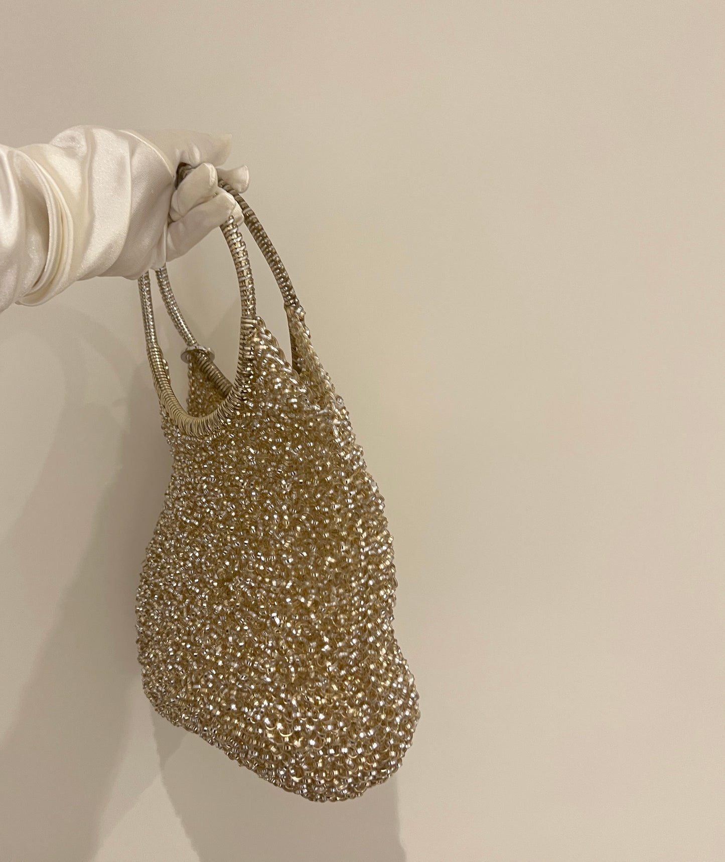 ANTEPRIMA Handbag PVC金色手挽袋 有吊牌 保證卡 日本中古二手
