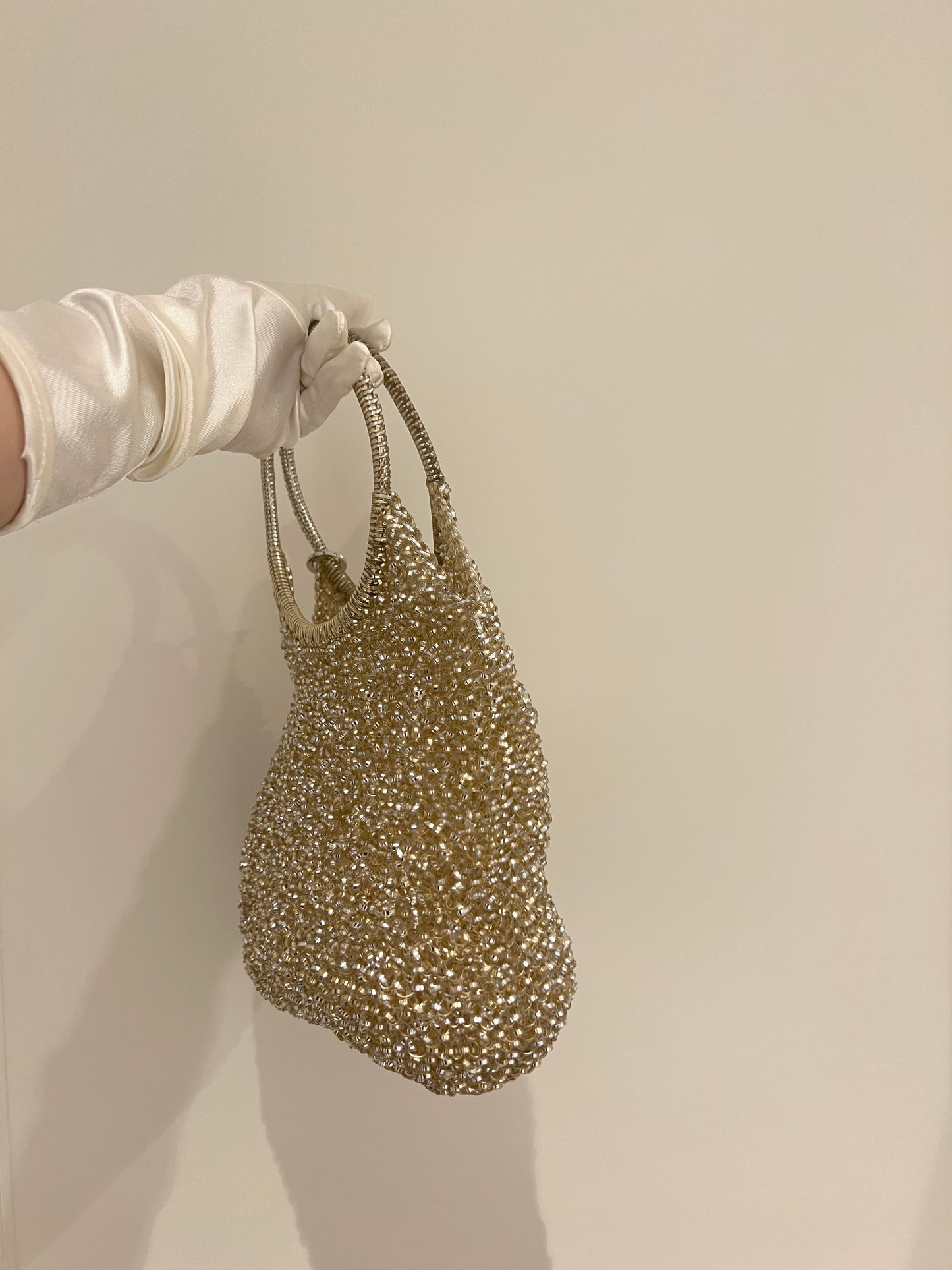ANTEPRIMA Handbag PVC金色手挽袋 有吊牌 保證卡 日本中古二手