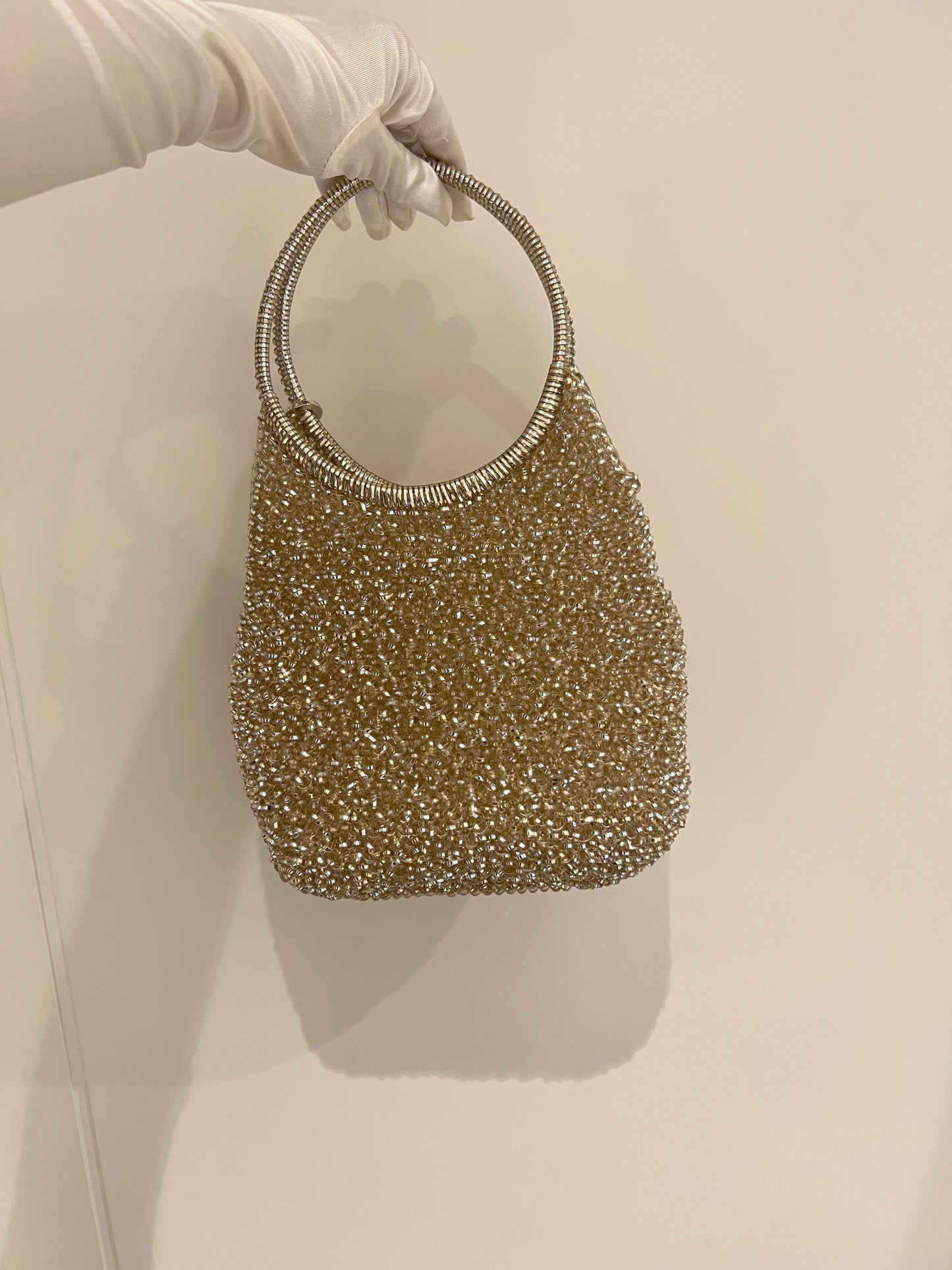 ANTEPRIMA Handbag PVC金色手挽袋 有吊牌 保證卡 日本中古二手