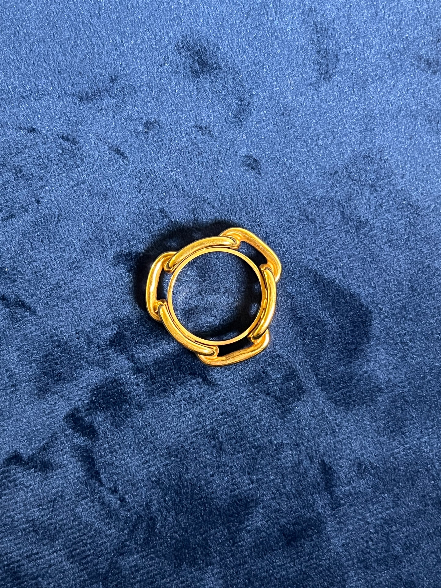 Hermes scarf 90 ring 金色經典豬鼻絲巾扣環