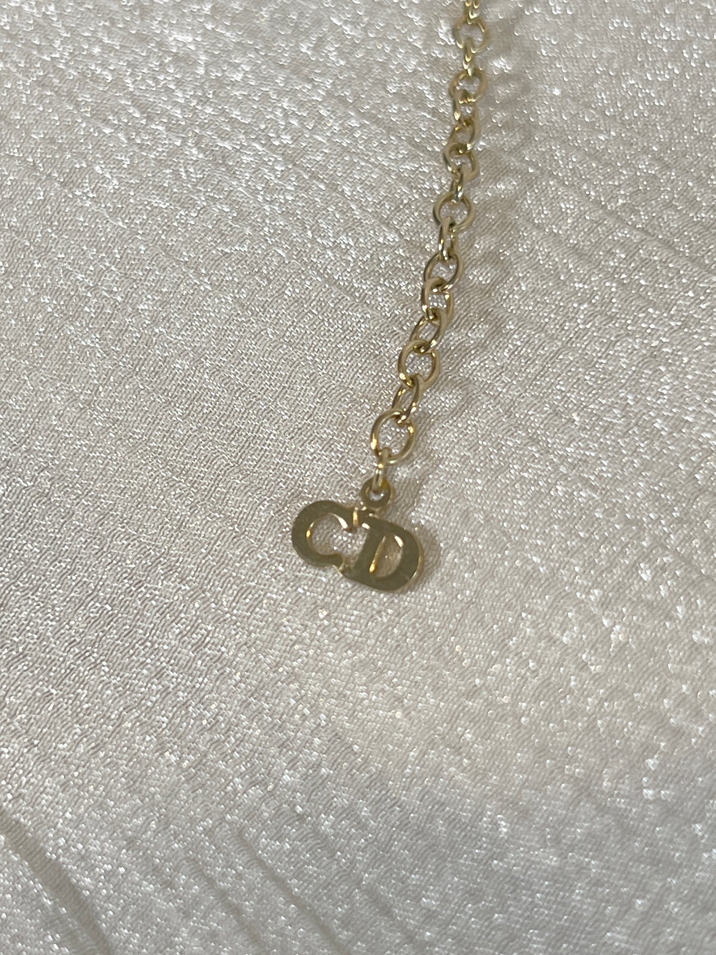 Dior CD極美品氣質典雅頸鏈項鏈 日本中古Vintage