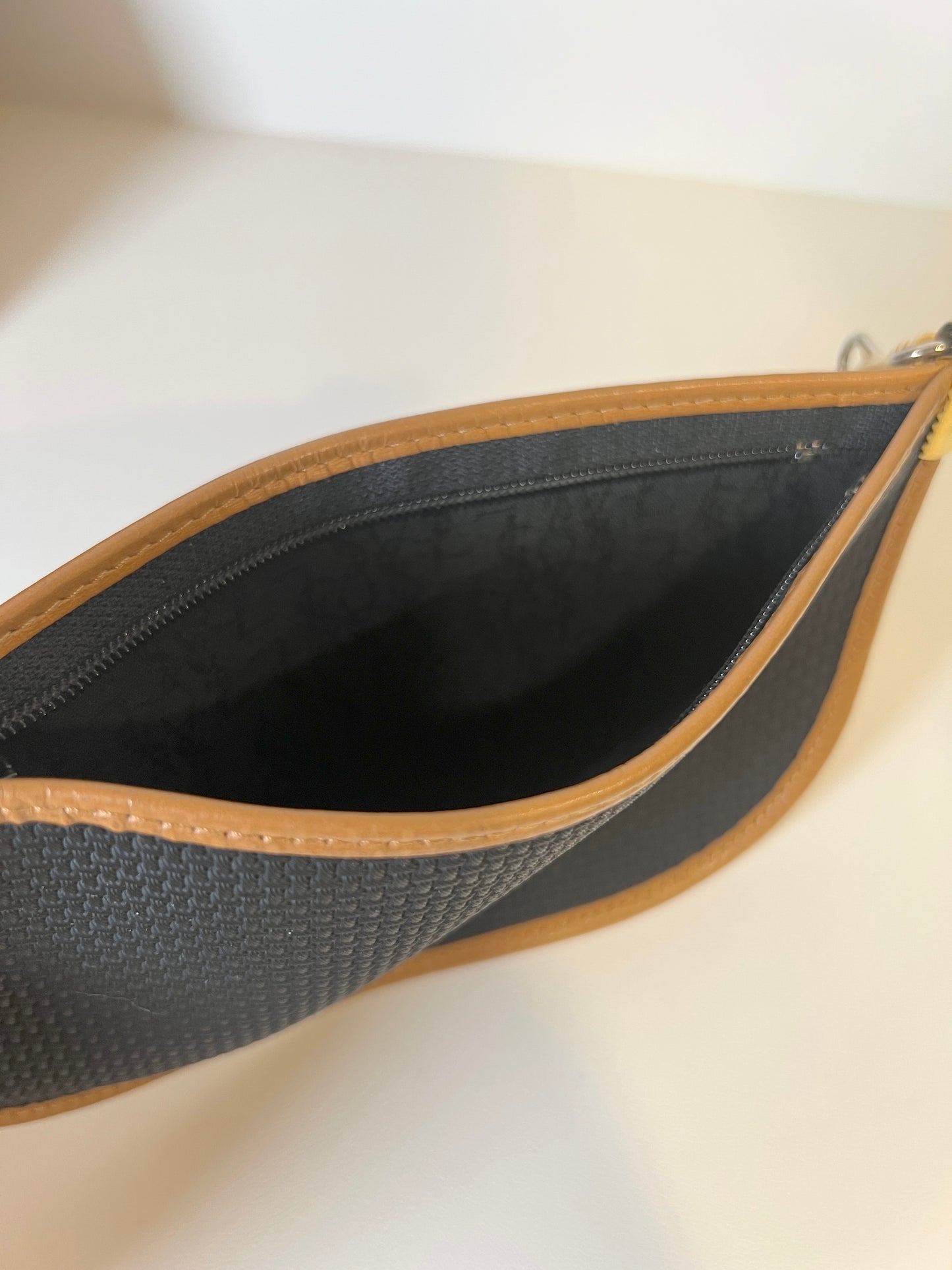 YSL啡色皮革中古特色水桶包 可調節肩帶 日本中古Vintage