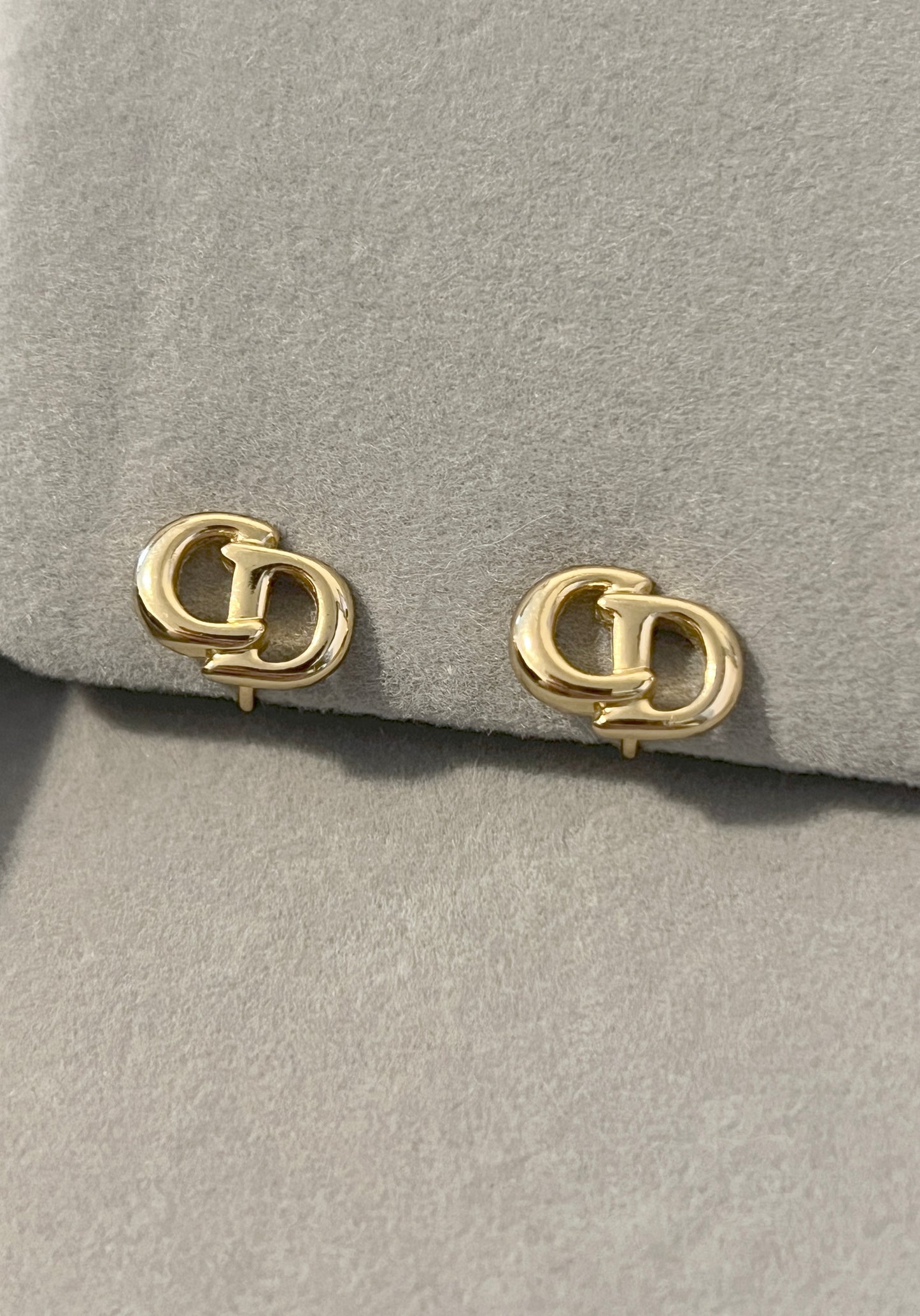 Dior CD極美品氣質典雅耳夾耳扣耳環