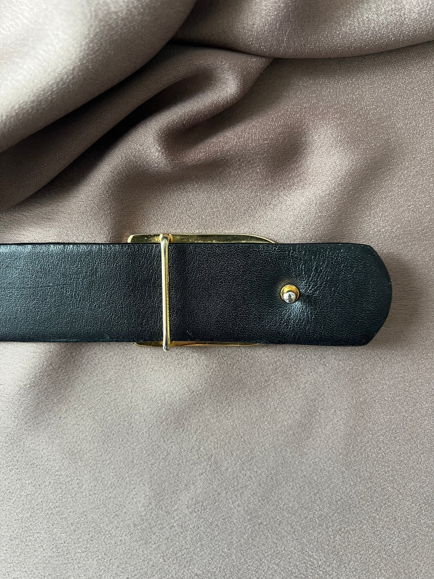 Dior Oblique Jacquard belt CD中古藍色提花皮帶腰帶 美品