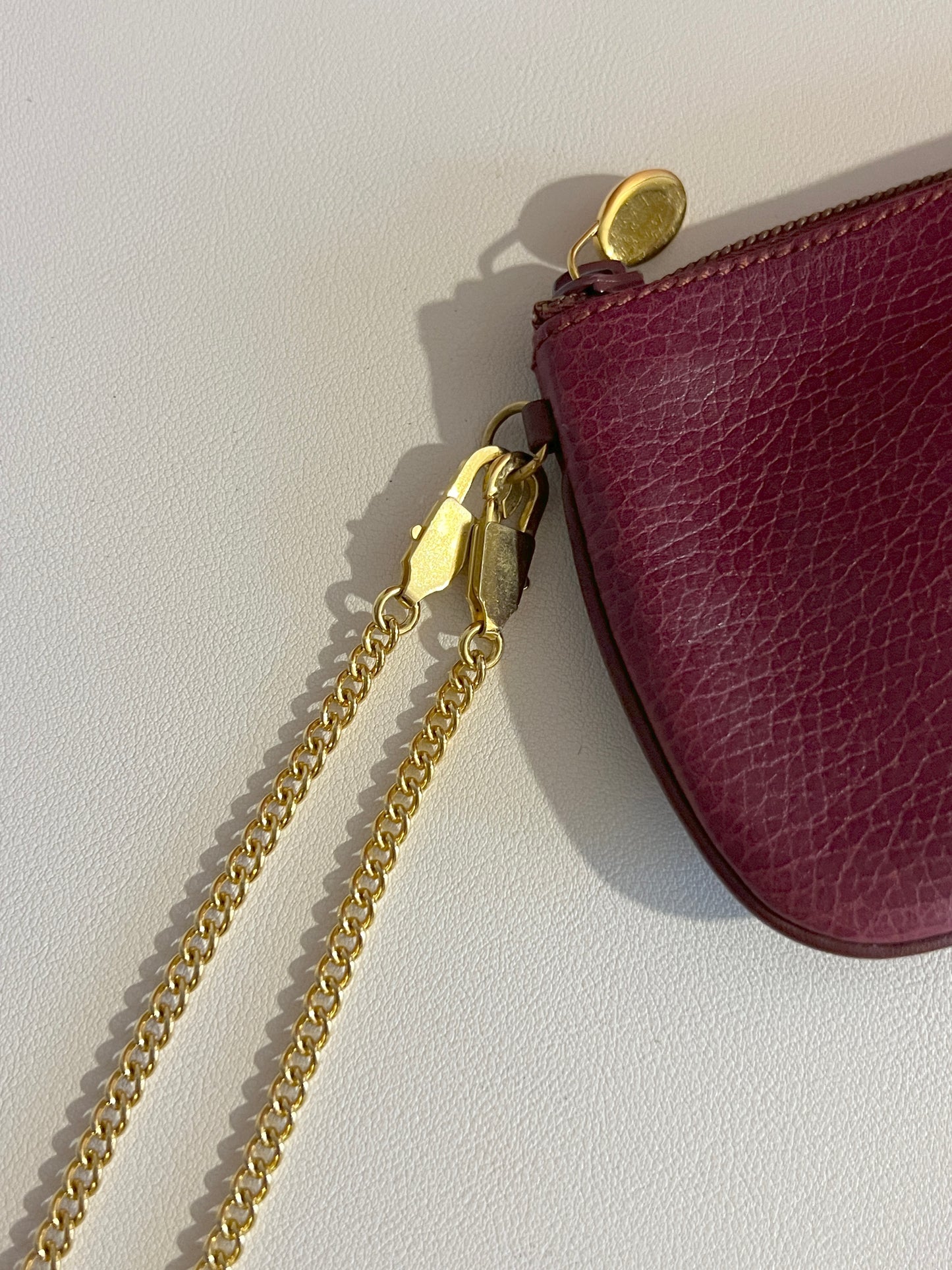 Cartier Must Line Clutch Bag Pouch經典深紅手拿包手提袋 中古