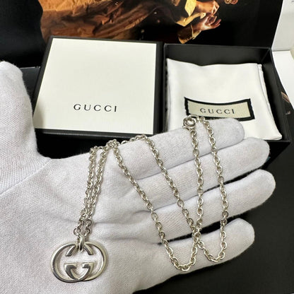 GUCCI 經典logo項鍊