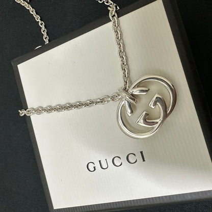 GUCCI 經典logo項鍊