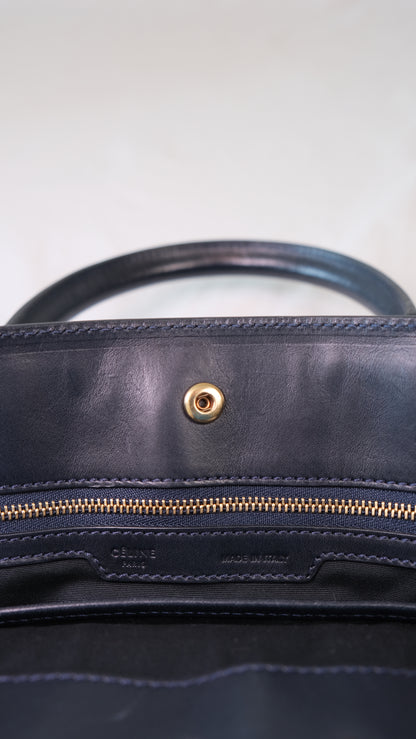 Celine Navy Shoulder Bag 手提包 側肩包 日本中古二手Vintage