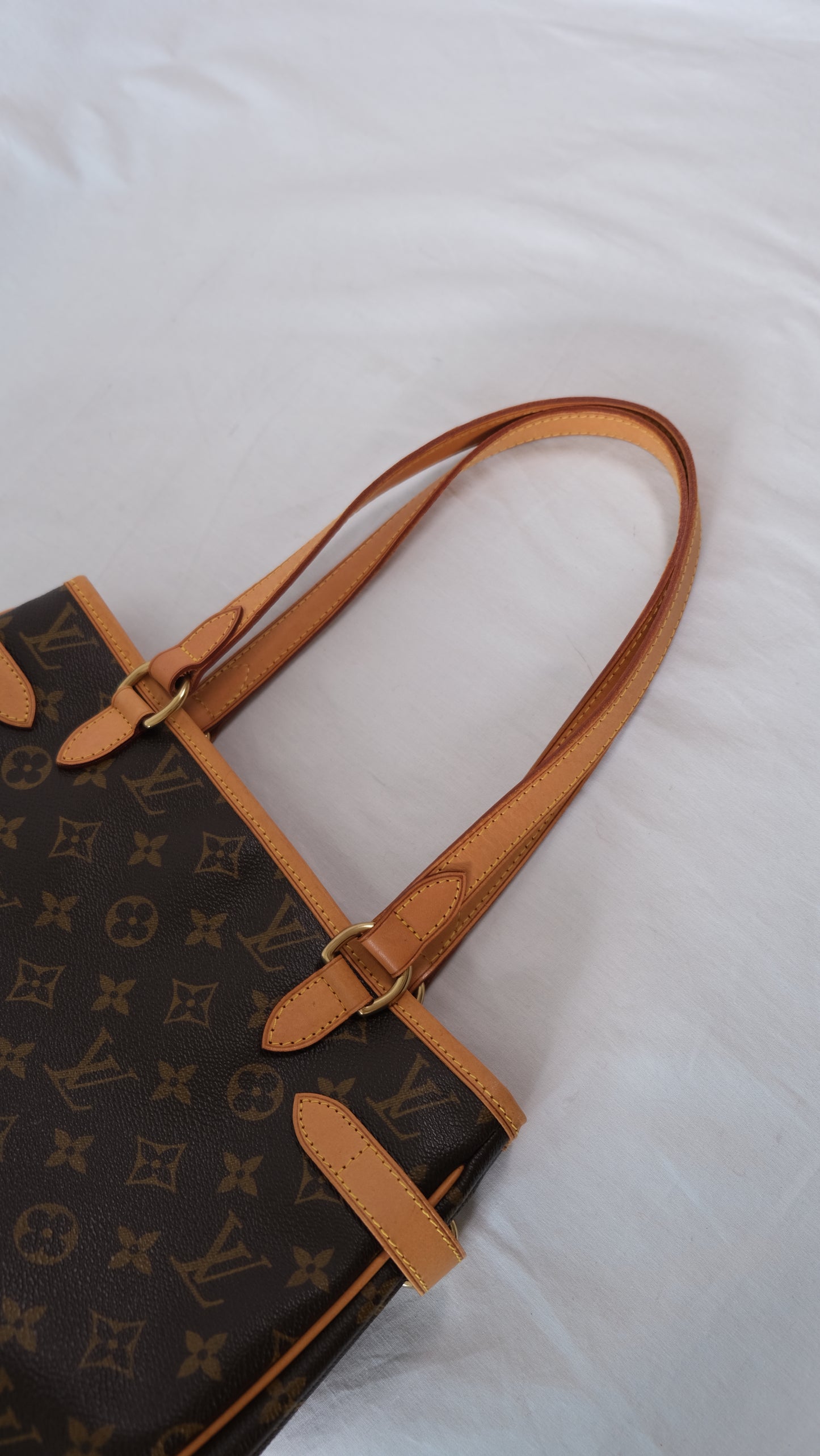 日本中古二手 Vintage Louis Vuitton Batignolles Vertical tote bag 側背包 手袋