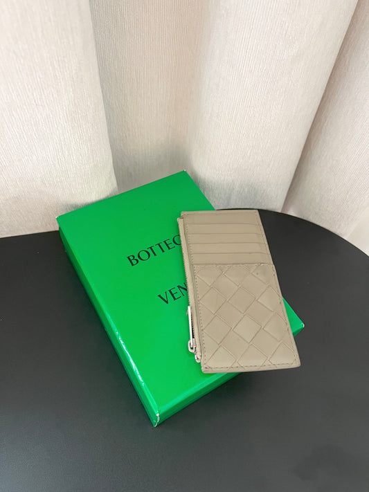 Bottega Veneta Card holder Coin purse 米色卡套錢包 原裝盒