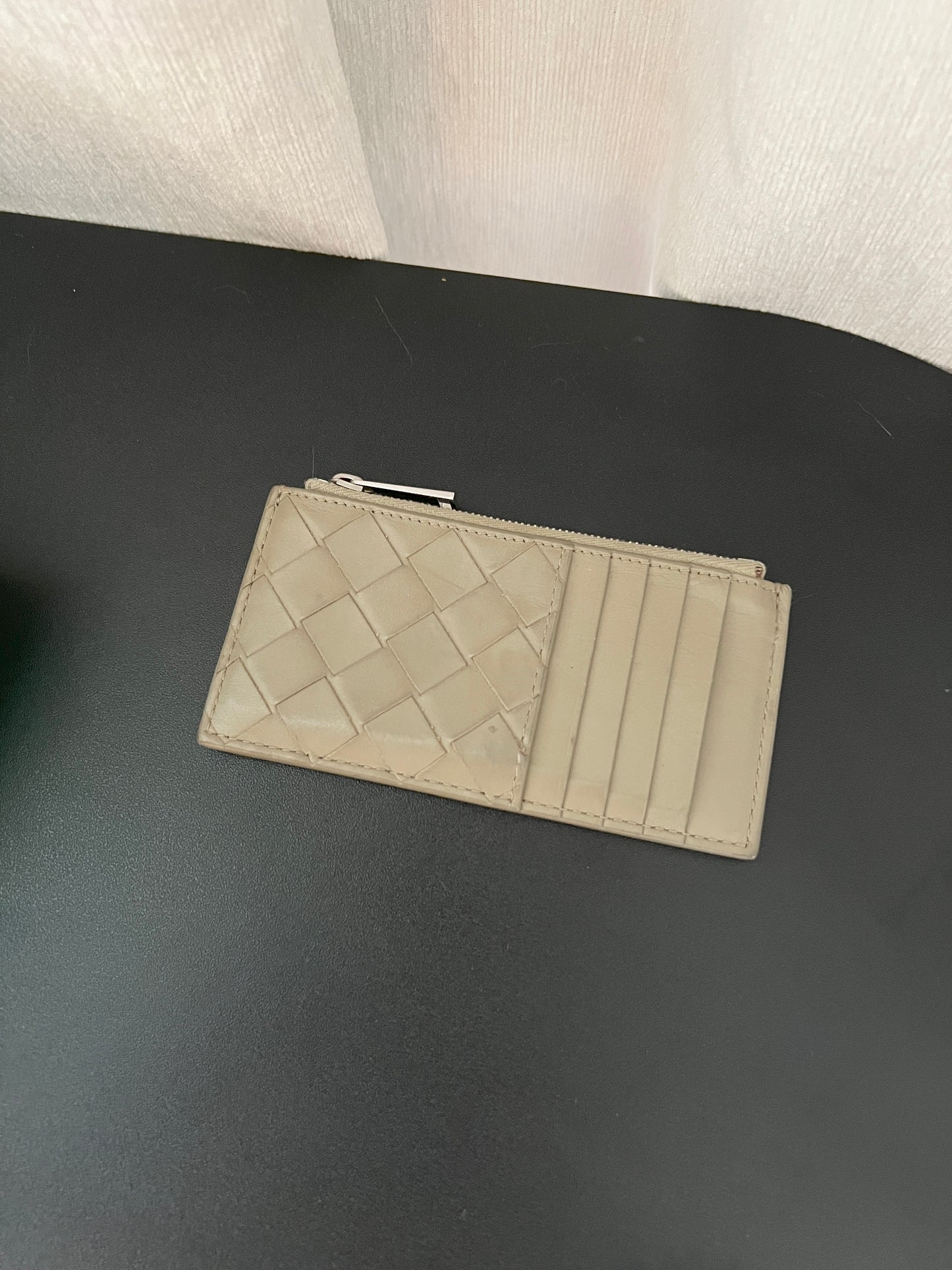 Bottega Veneta Card holder Coin purse 米色卡套錢包 原裝盒
