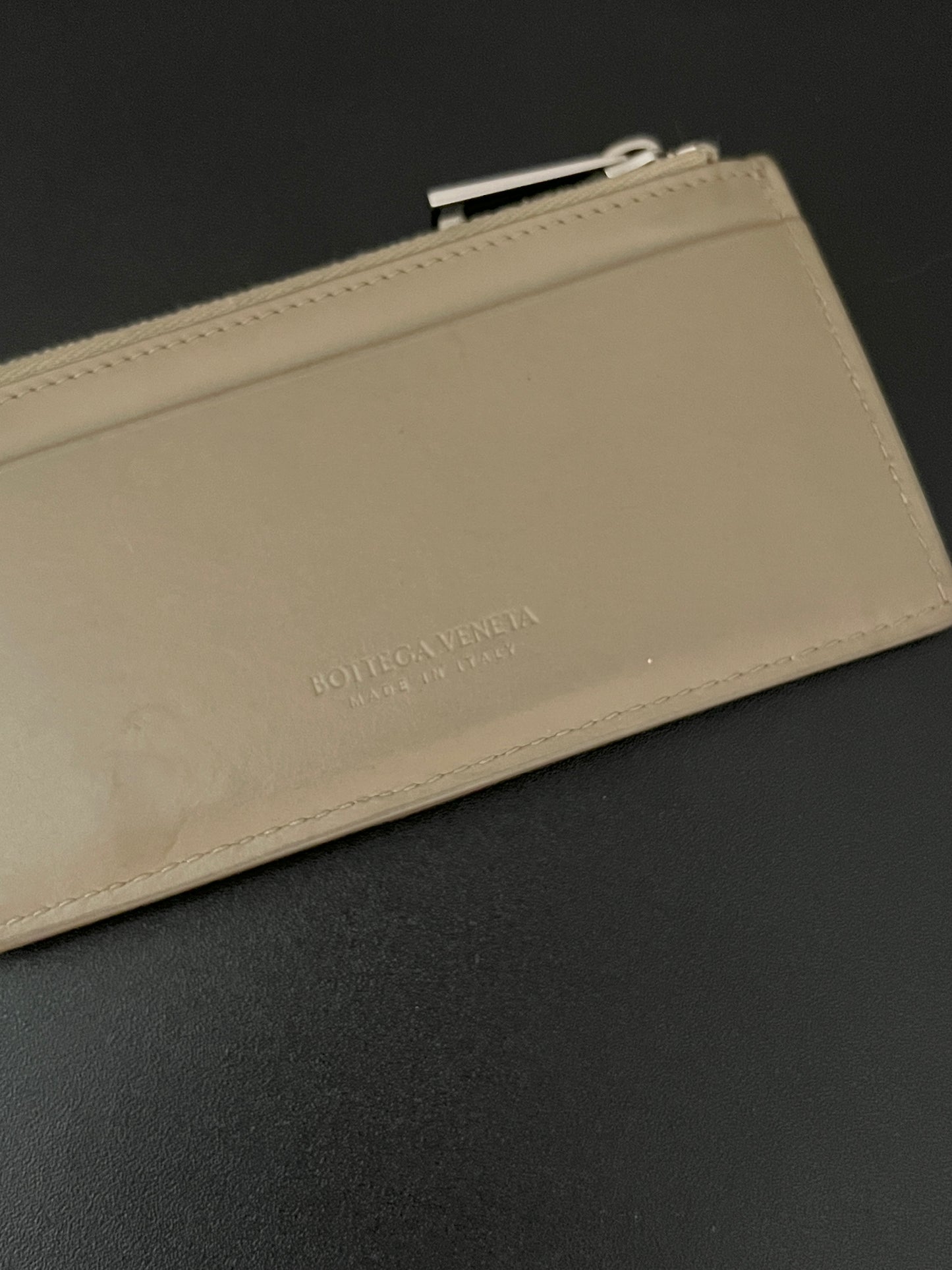 Bottega Veneta Card holder Coin purse 米色卡套錢包 原裝盒
