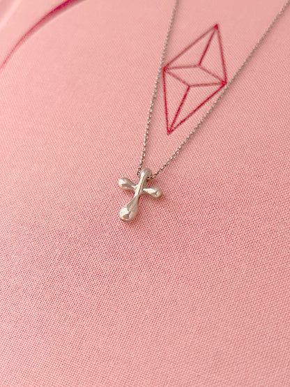 Tiffany & co. 925純銀十字架鍊墜 日本中古二手Vintage