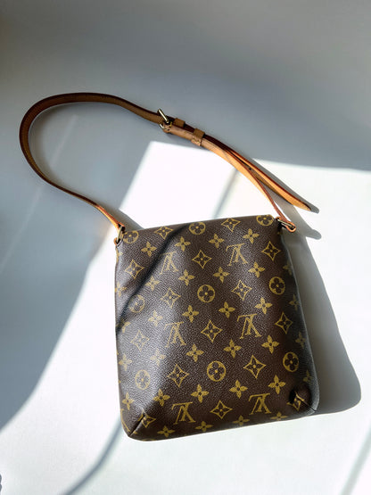 LV Louis Vuitton Musette 王菲包 手提包 腋下包 側背包