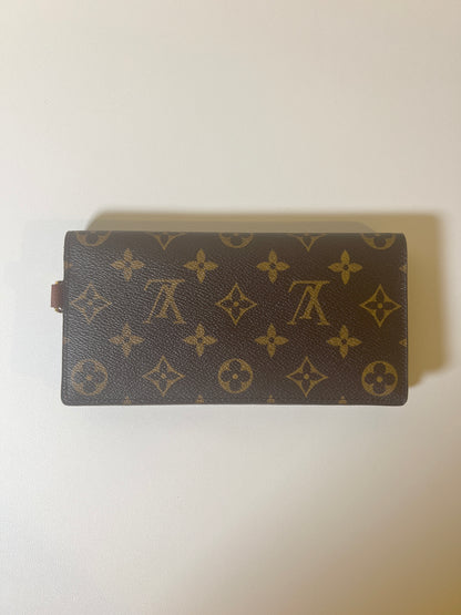 LV中古老花多層格手拿包 送長肩帶 原裝盒 禮物首選