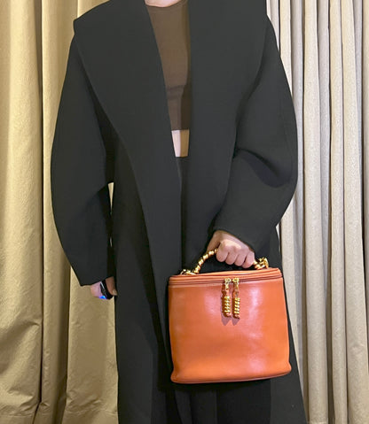 Loewe紅色橢圓蛇骨手提袋肩背包 送肩帶