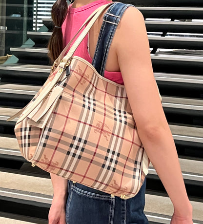 BURBERRY Shoulder Bag 格紋手提單肩側背包