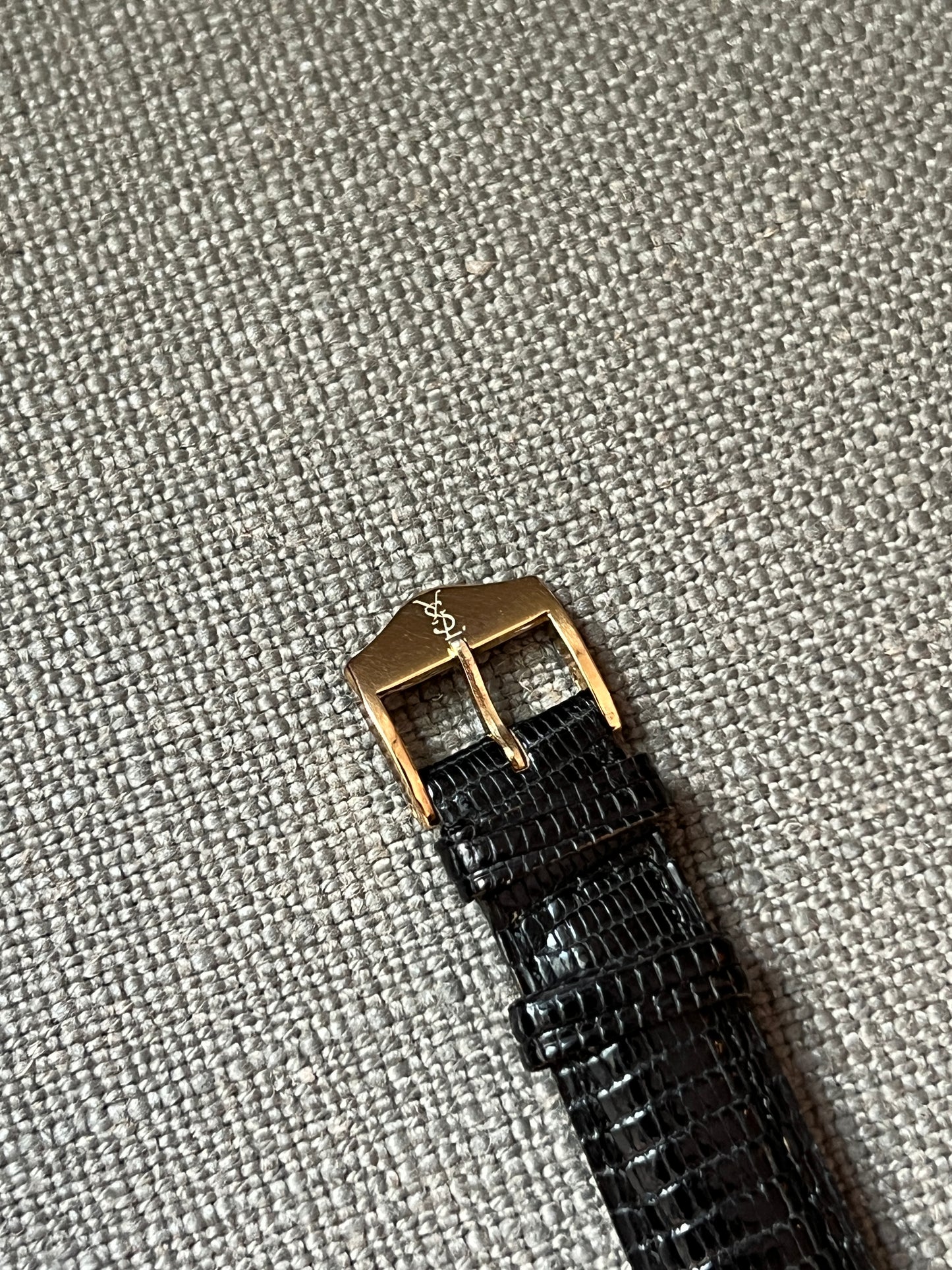 YSL稀有氣質中古手錶皮革錶帶 日本vintage 情人節禮物