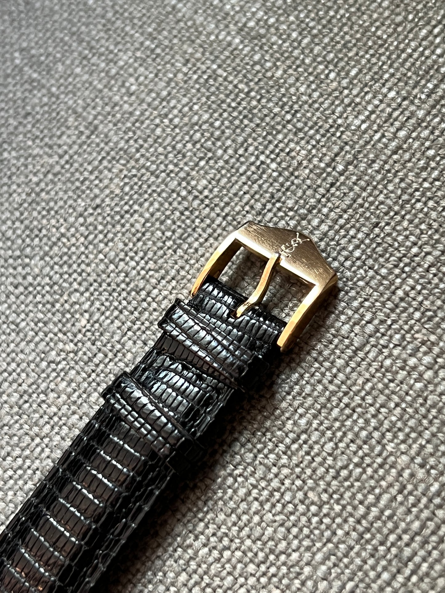YSL稀有氣質中古手錶皮革錶帶 日本vintage 情人節禮物