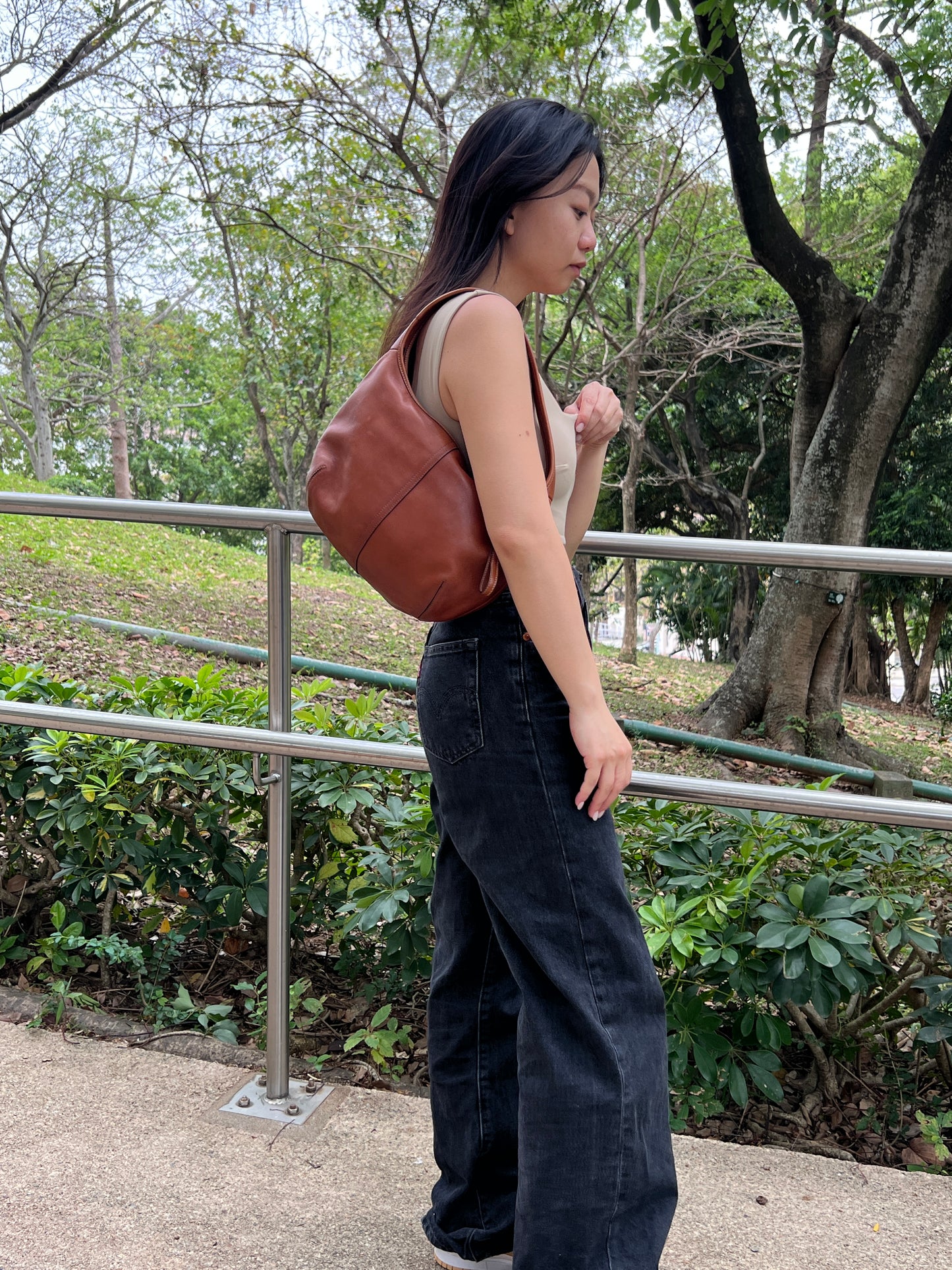 Coach Ergo Hobo Bag蜜糖啡色稀有中古腋下包手提手挽袋