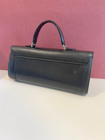 中古Burberry's皮革黑色手提包 日本中古二手vintage