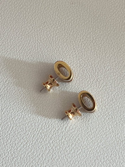 Hermes Mini Pop H earrings marron glacé 經典耳環 （品牌官方網站也是正在發售的）