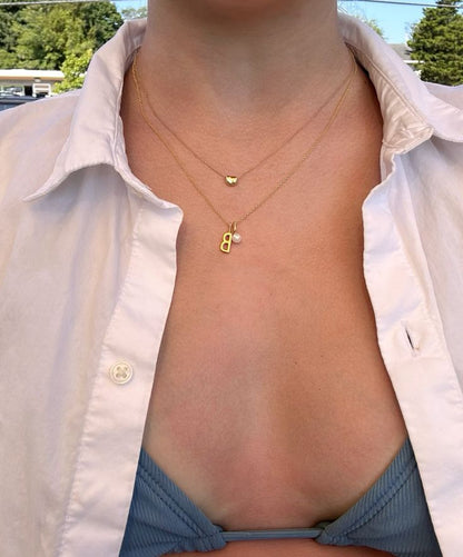 TIFFANY & CO 925純銀經典豆子吊墜頸鏈 Bean design Pendan